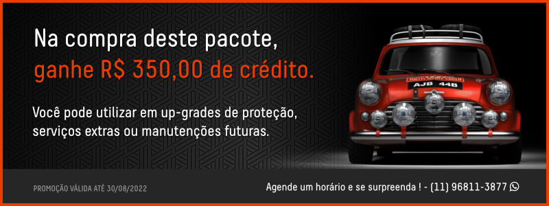 Promoção - Na compra deste pacote você ganha R$ 350,00 de crédito.