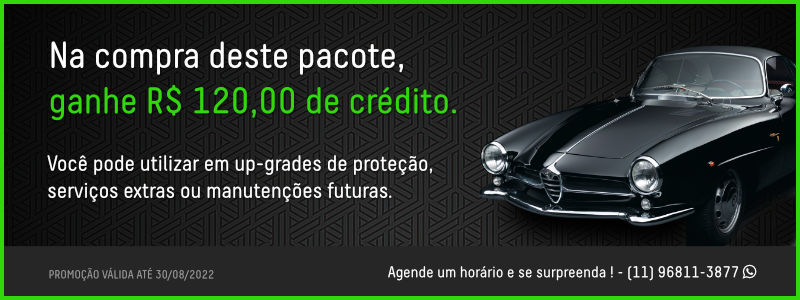 Promoção - Na compra deste pacote você ganha R$ 120,00 de crédito.